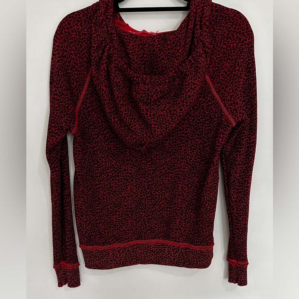 Philanthropy Red Distressed Animal Print - Picture 4 of 8